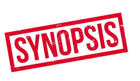 Synopsis rubber stamp Ilustración de archivo
