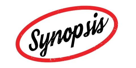 Synopsis rubber stamp Stock Illustration