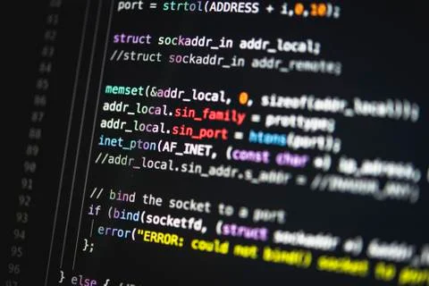 Syntax source code code programming language C program informatics programming Photos