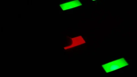 Synth Bass in The Dark With Glowing Lights Vidéo 71476417