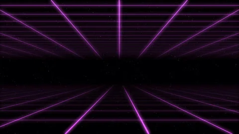 Synth GRID HORIZON LOOP C. This New Wave footage is loopable and is Stock Footage 270135935