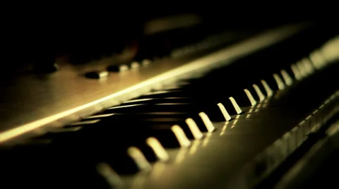 Synth Keyboard Video stock 26807108