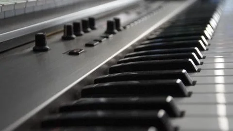 Synth Keyboard Stock-Fotos