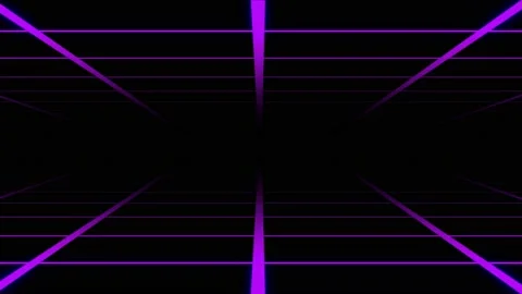 Synth wave retro grid background retro futurism background, Stock Footage 237440339