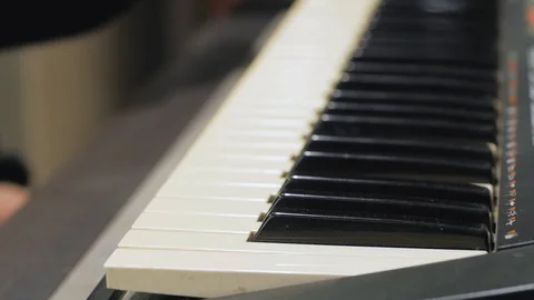 Synthesizer close up Stock Footage 103807227