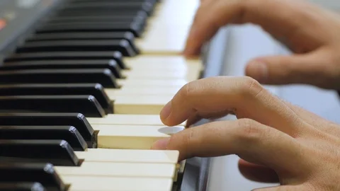 Synthesizer close up Stock Footage 103807442