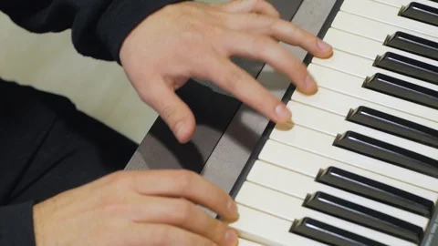 Synthesizer close up Stock Footage 103807502
