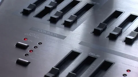 Synthesizer Stock Footage 77621998