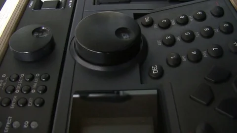 Synthesizer Stock Footage 77622057