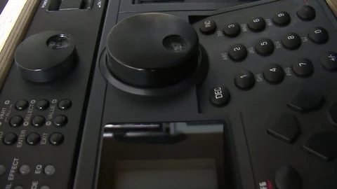 Synthesizer Stock Footage 77622064