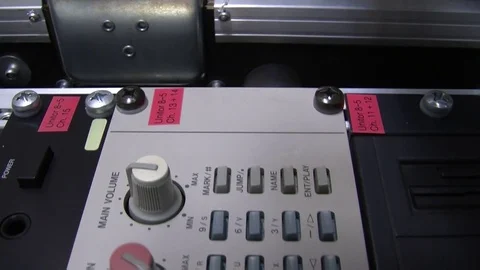 Synthesizer Stock Footage 77622076
