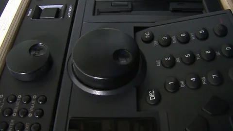 Synthesizer Stock Footage 77622086