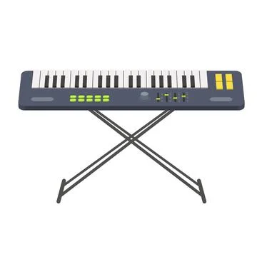 Synthesizer Illustrazione stock