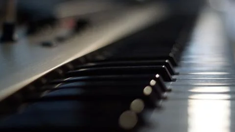 Synthesizer  keyboard Stock-Fotos