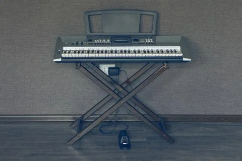 Synthesizer Keyboard Stock Photos