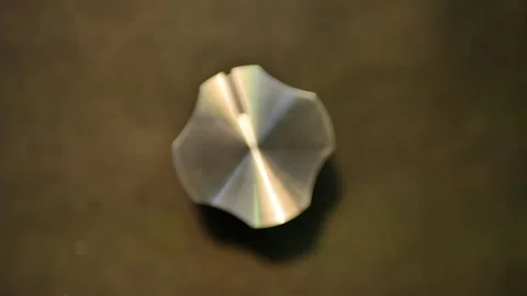 Synthesizer knob Stock Footage 136625707