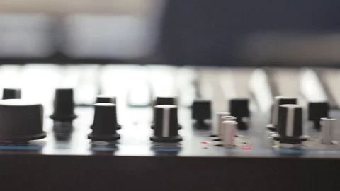 Synthesizer synth analog mono Stock Footage 93736057
