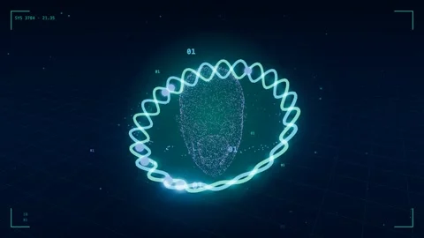 Synthetic biology plasmid ring editing Stock Footage 340048406