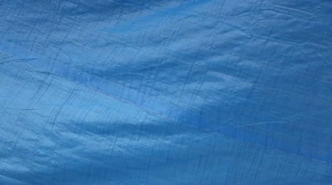 Synthetic material sways on the wind Stock Footage 61042526