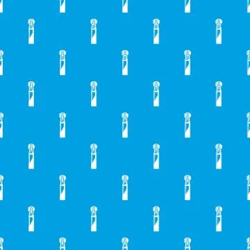 Synthetic zip pattern vector seamless blue 库存插图