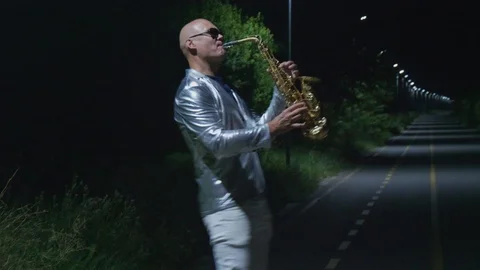 Syntheticsax Stock Footage 94045416