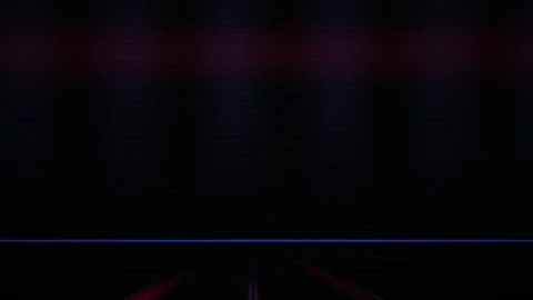 Synthwave Neon Grid Background for Fast Motion and Speed Visuals Stock-Footage 343768167