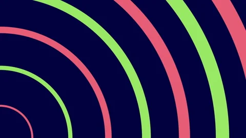 Synthwave Neon Waves — 80s Music Video Background Stock Footage 328144407