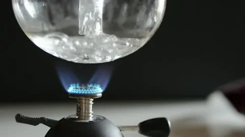 Syphon coffee maker 库存影片 22254511