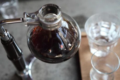 Syphon coffee Stock Photos