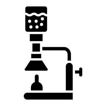 Syphon Vector Icon Design Illustration Stock Illustration