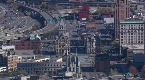 Syracuse aerial Stock Footage 65425341