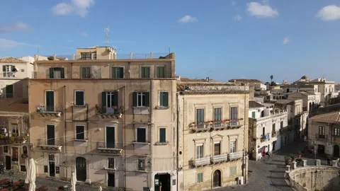 Syracuse from aerial perspective Stock Footage 167522648