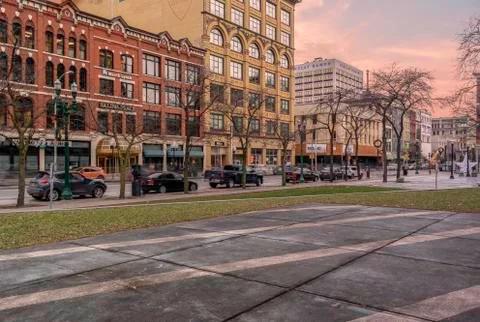 Syracuse Downtown Stock Photos