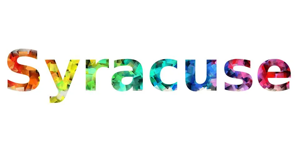 Syracuse Stock Illustration