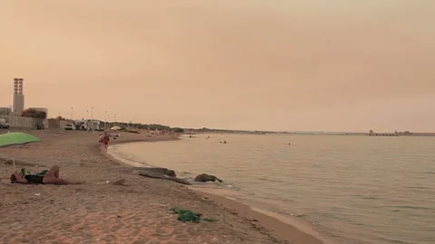 Syracuse north beach Stock Footage 104394435
