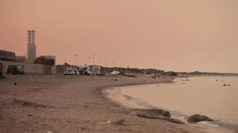 Syracuse north beach Stock Footage 104395726