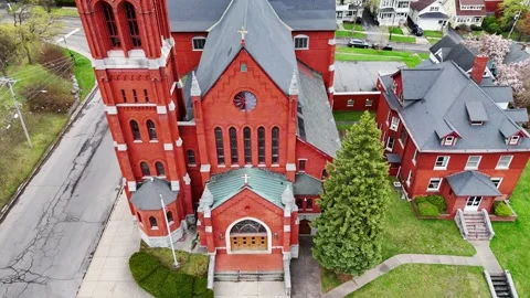 Syracuse, NY - Beautifully Built Stock Footage 335962536