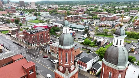Syracuse, NY - Bell Tower Video stock 335906647
