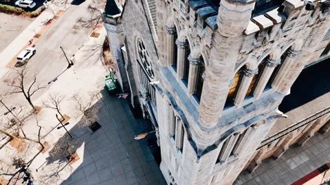 Syracuse, NY - Bell Tower Video stock 335911097