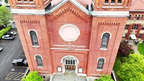 Syracuse, NY - A Cathedral Video stock 335906610