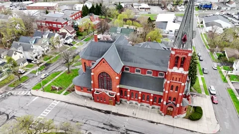 Syracuse, NY - Catholicism Video stock 335962984