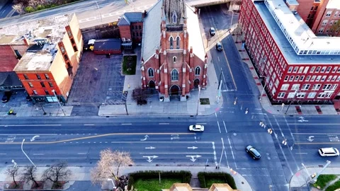 Syracuse, NY - Cold Hardened Streets Video stock 335947722