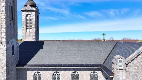 Syracuse, NY - Features of a Church Video stock 335960630