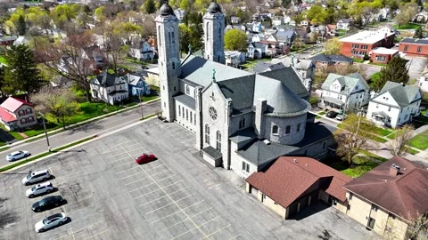 Syracuse, NY - Prominence Video stock 335960345