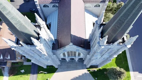 Syracuse, NY - Two Spire Video stock 335908622