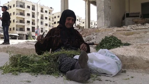 Syria - 2018: Syria war - front line, ISIS war, Aleppo Видео 101228723
