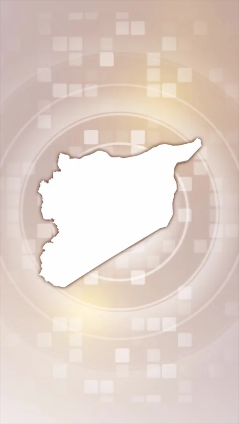 Syria Animated Map Stock Footage 275901549