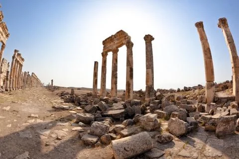 Syria - Apamea Stock Photos