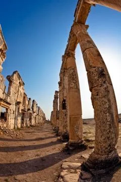 Syria - Apamea Stock Photos
