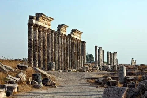 Syria - Apamea Stock Photos